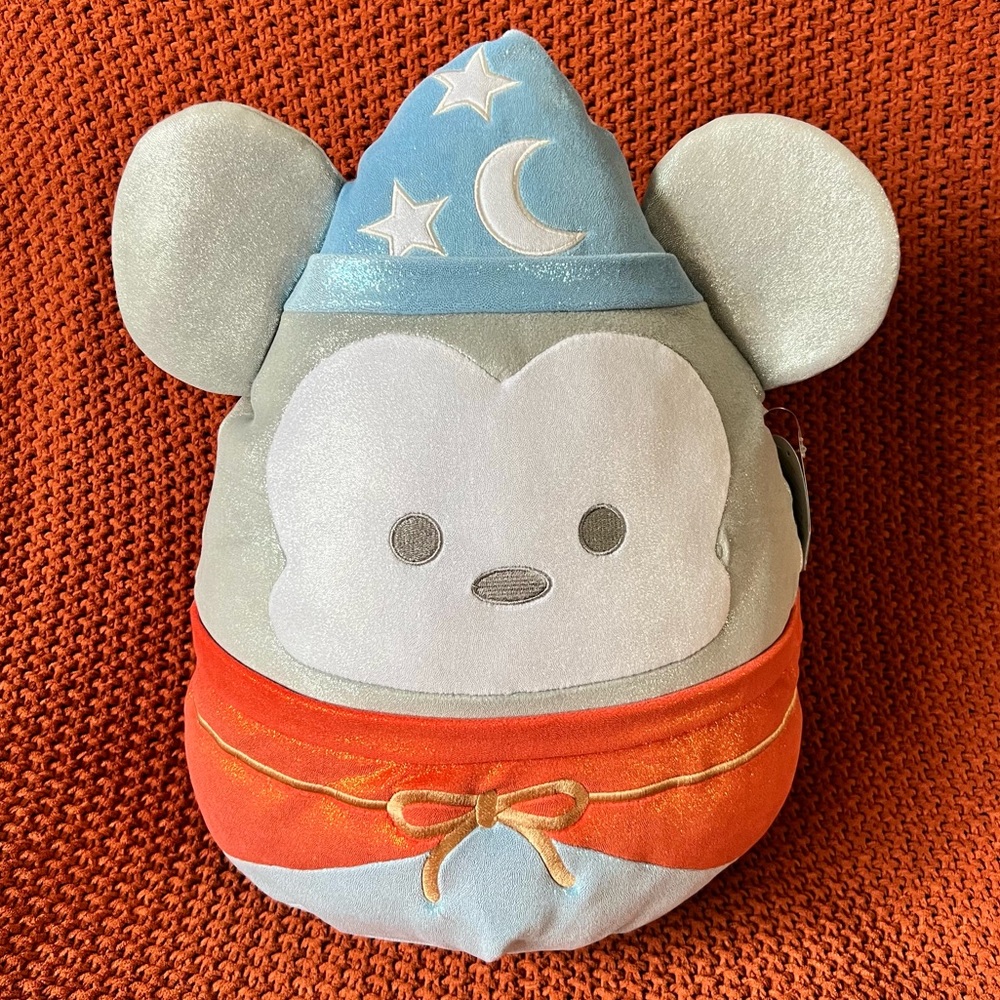 NWT - Squishmallows Original - Sorcerer’s Apprentice Mickey Mouse -